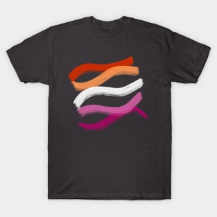 Pride Paint Lesbian 1 T-Shirt